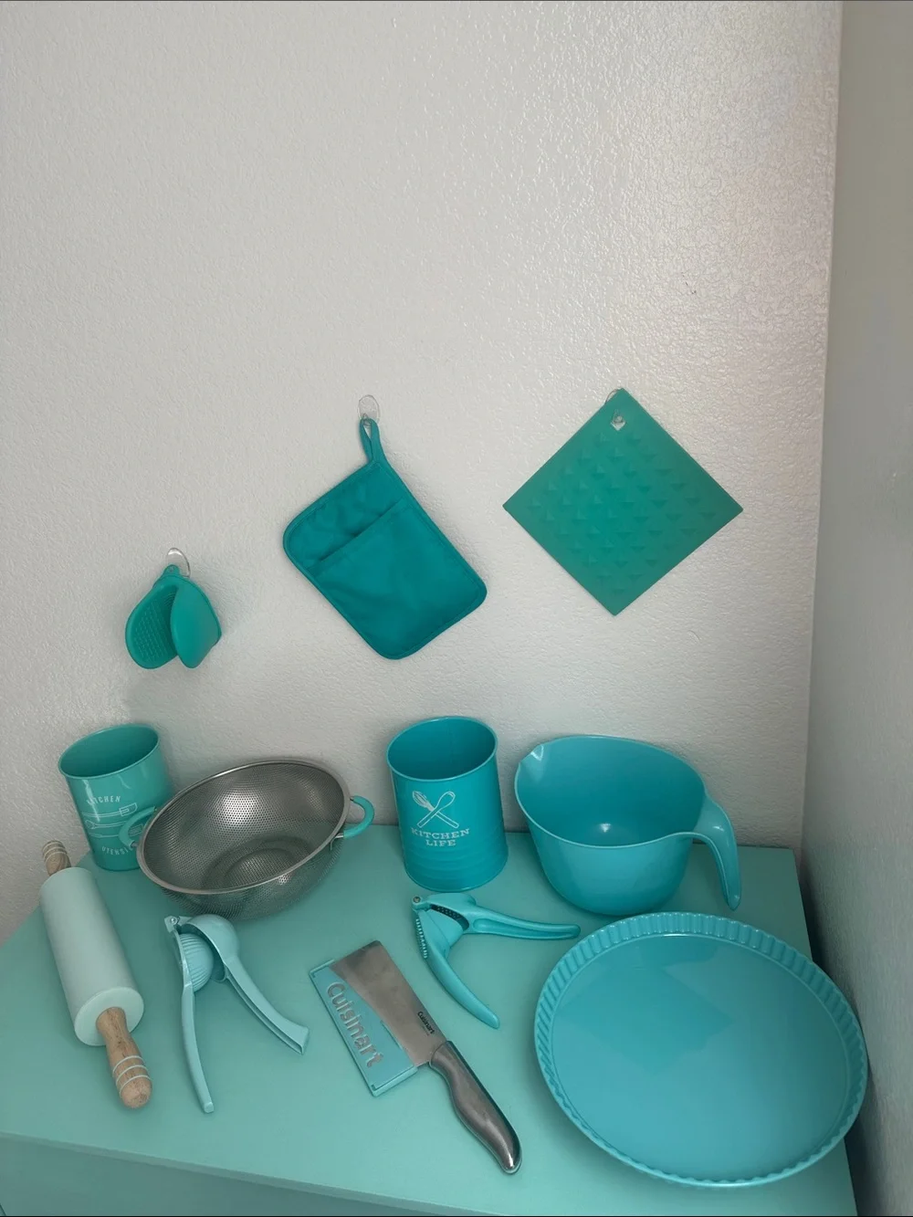 Cuisinart Turquoise Kitchen Tool Set